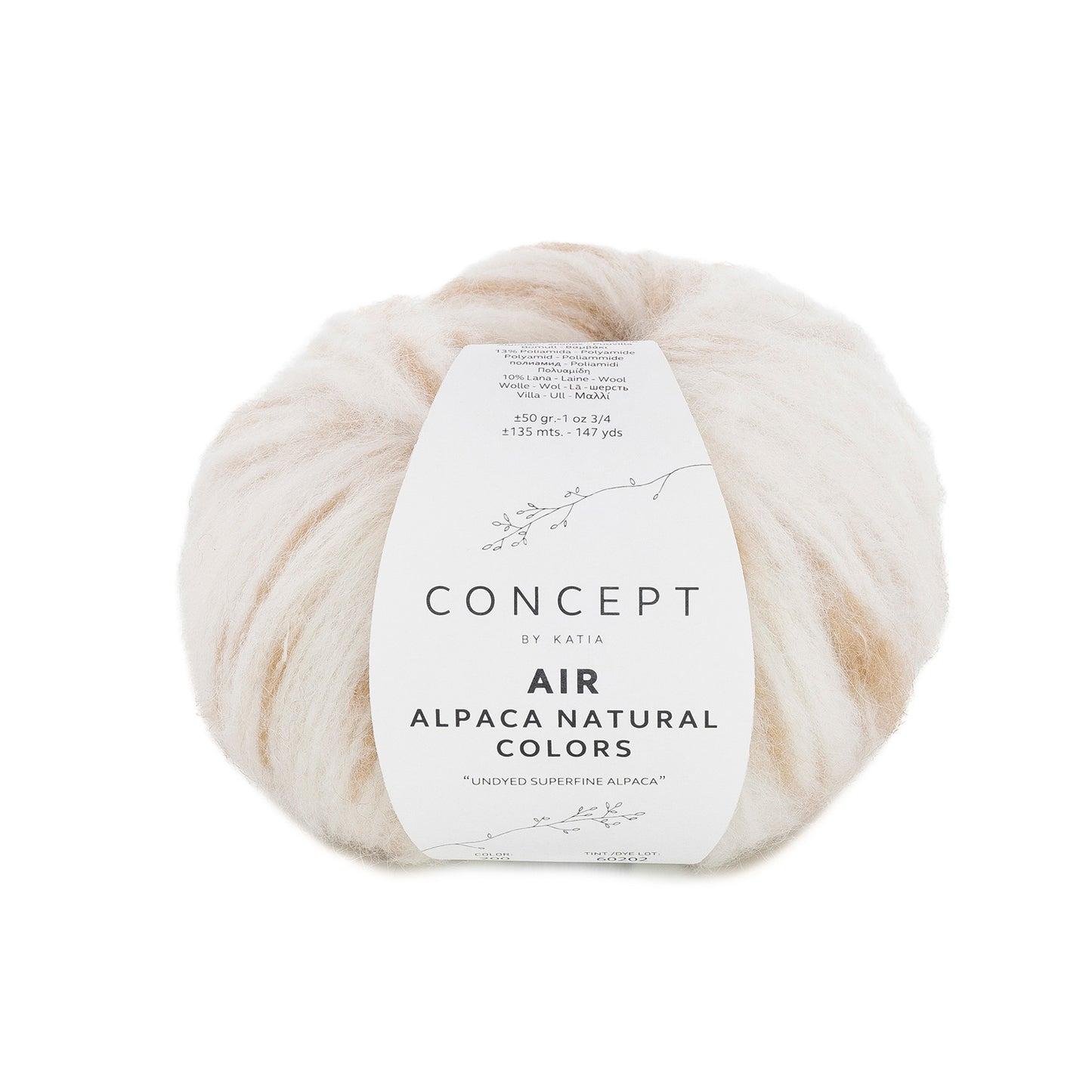 Air Alpaca Natural Colours